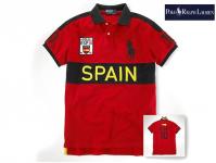 polo ralph lauren tee shirt coupe flag nom pays cool spain,big pony tee shirt polo ralph lauren style